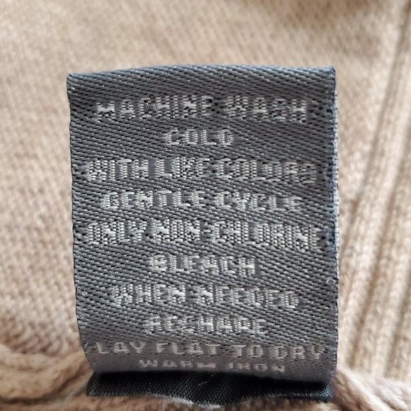 Cardigan Asymmetrical Sweater Open Waterfall Front Cardigan Sweater EUC - Picture 9 of 10